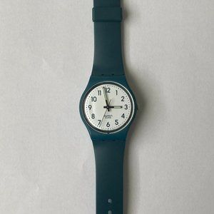 SWATCH Dark green Swiss Made Quartz Watch Unisex